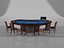 Table de poker casino