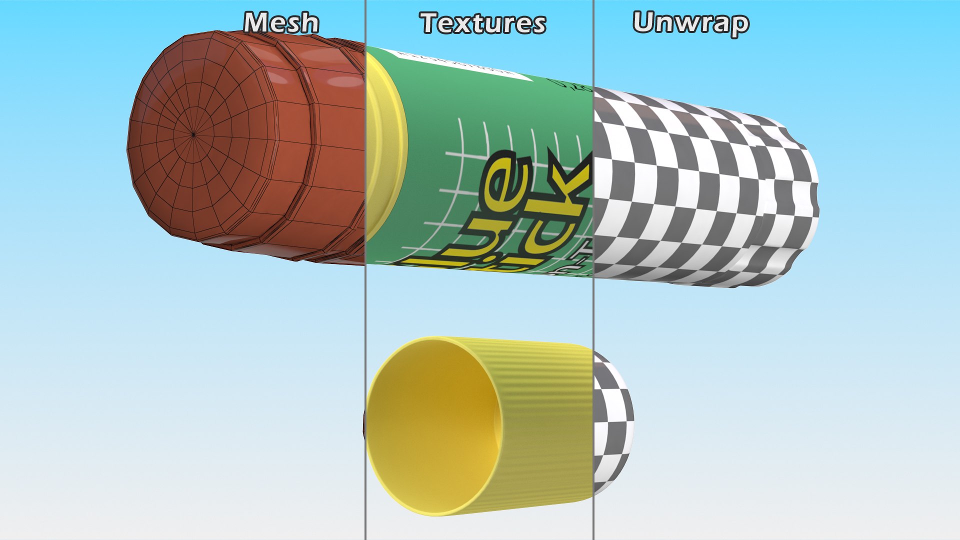 Washable Glue Stick 3D model https://p.turbosquid.com/ts-thumb/aR/JnGg0X/Hh/washablegluestickc4dmodel011/jpg/1630992977/1920x1080/fit_q87/2c12ed71b217808e46b176a15f39c5621d273c00/washablegluestickc4dmodel011.jpg