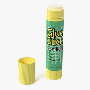 Washable Glue Stick 3D model