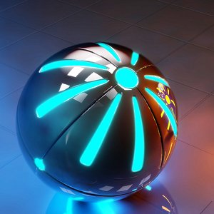 3D concepts tech sphere