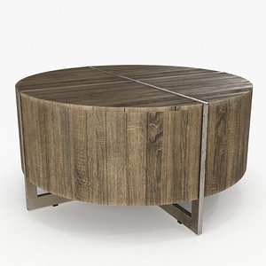 Coffee Table Natural 3D