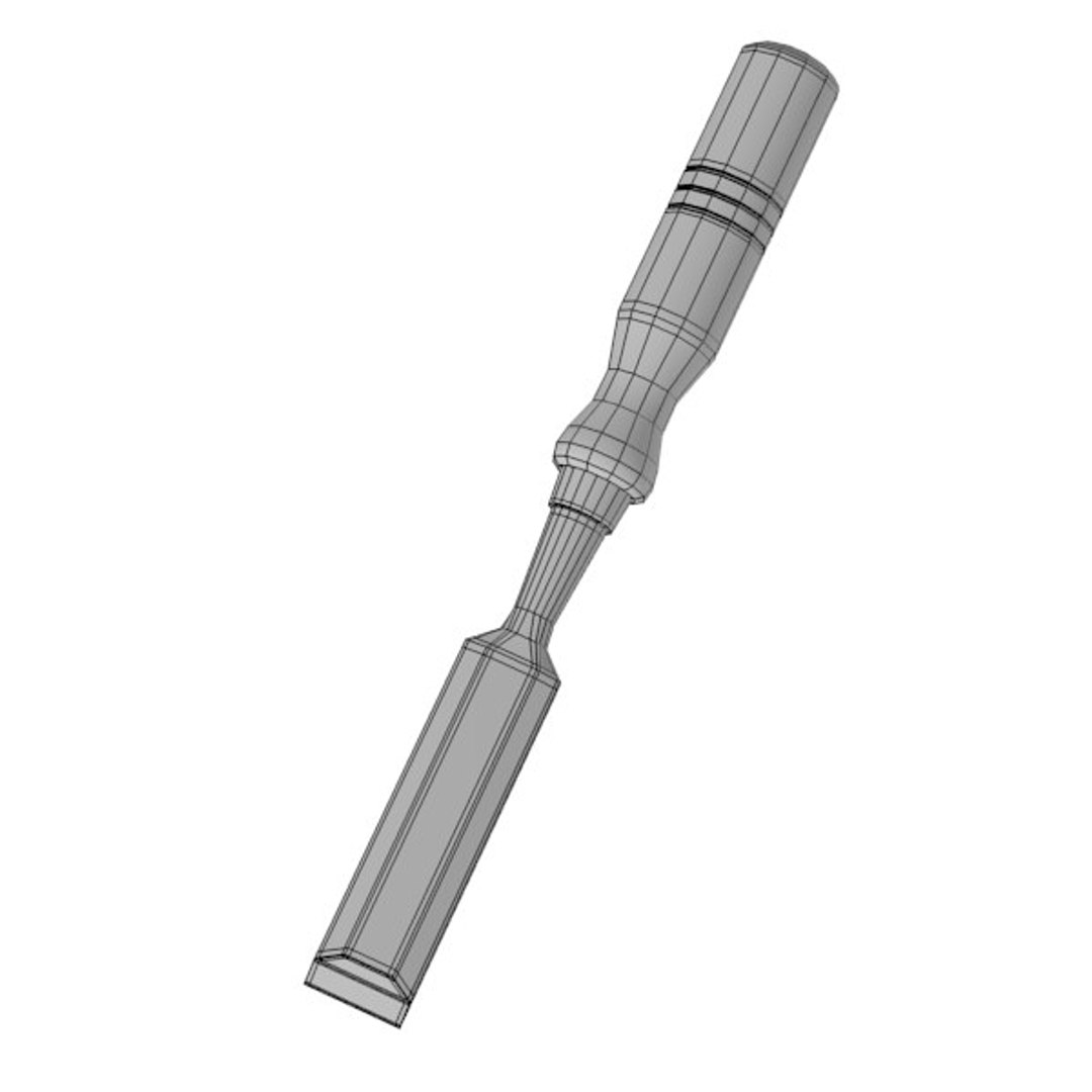 Wood Chisel 3ds