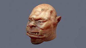 3ds max head