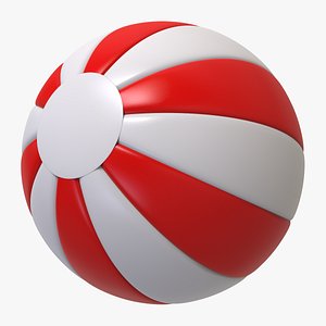 Cartoon Beach Ball