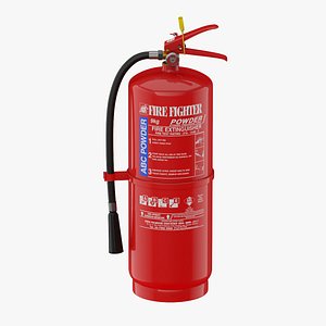 extinguisher abc 3D