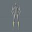 Girl low-Poly