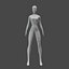 Girl low-Poly