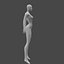 Girl low-Poly