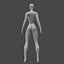 Girl low-Poly