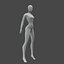 Girl low-Poly