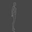Girl low-Poly