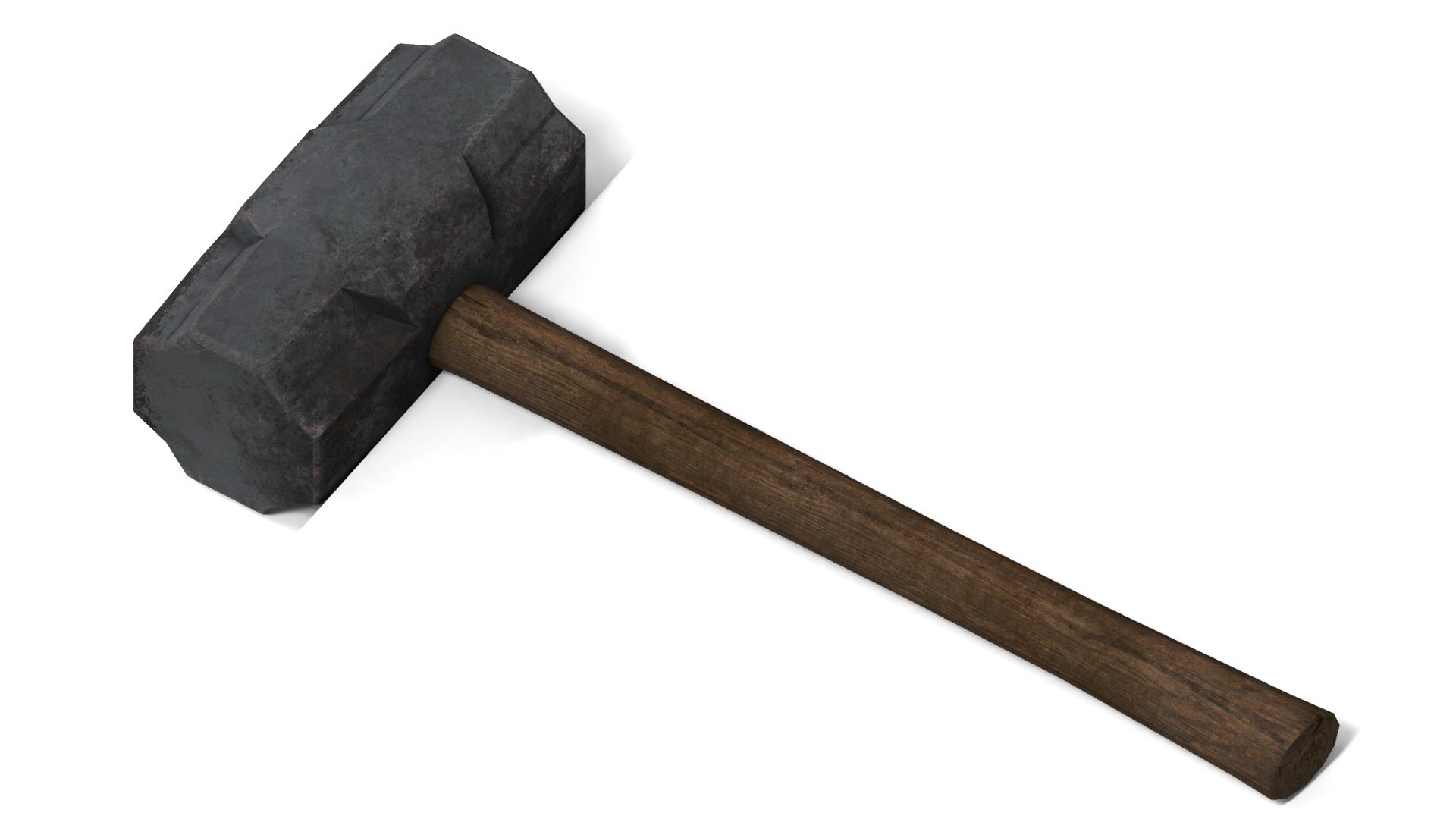Sledge Hammer Realistic Model TurboSquid 2065156