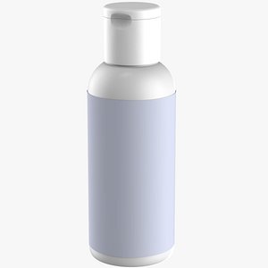 3D Small Cream Bottle With Flip Top