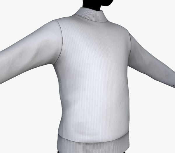 3D model White Sweater Style 2 - TurboSquid 1986925
