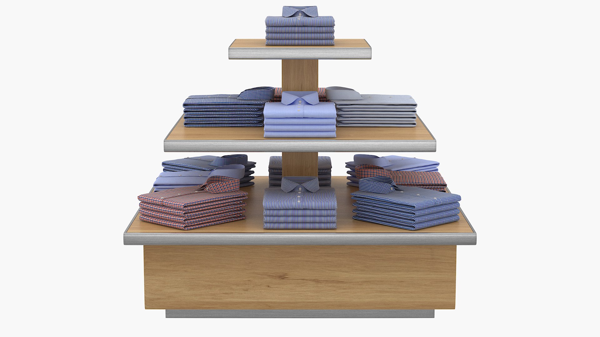 3D Shirt Pyramid Display 3 https://p.turbosquid.com/ts-thumb/aR/oBQdJp/MB/r2/png/1672948393/1920x1080/fit_q87/cdf10264d22913e531b860f49a761a954be27a0c/r2.jpg