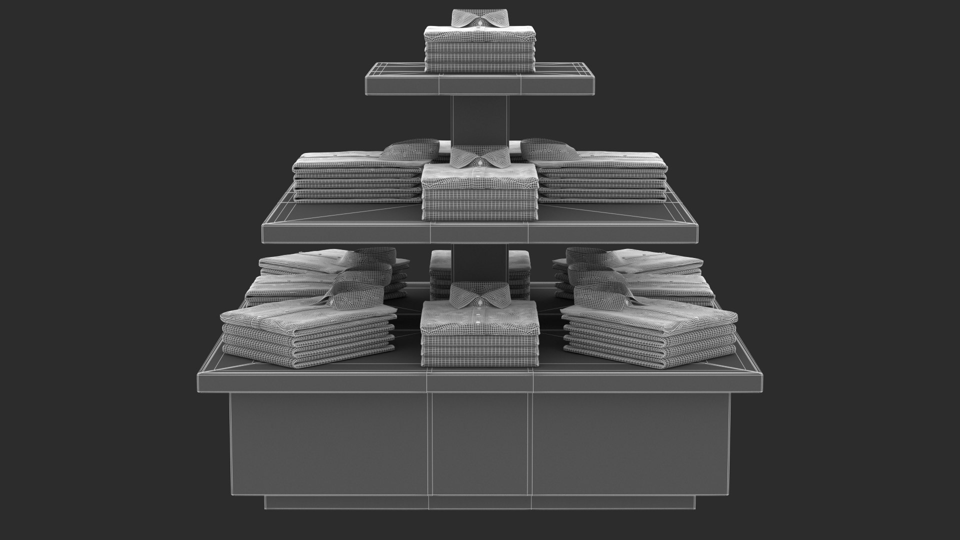 3D Shirt Pyramid Display 3 https://p.turbosquid.com/ts-thumb/aR/oBQdJp/fj/wire2.1/png/1672948398/1920x1080/fit_q87/23d0842bc87f09937e762de64ac3787987c61692/wire2.1.jpg