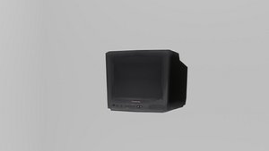 Classic Low Poly TV - Retro PS2 Style