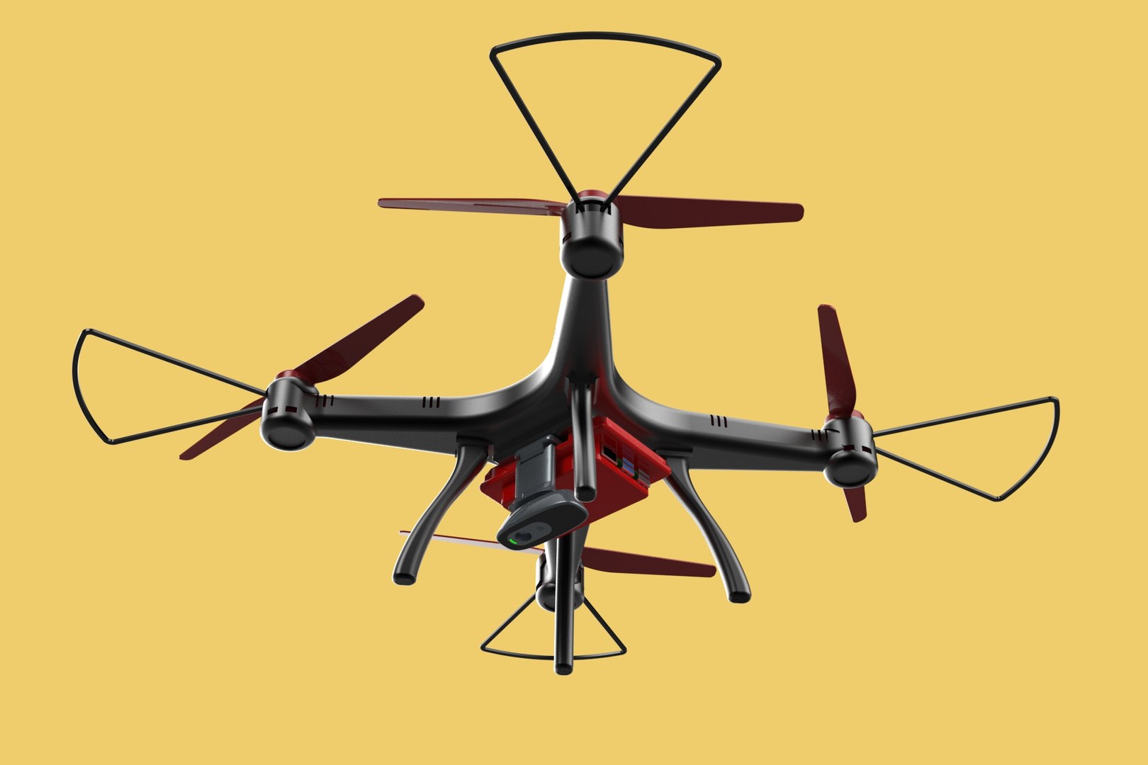 DRONE WEBCAM HD CAMERA MOD QUADCOPTER UAV UAS AERIAL FPV RC Model ...