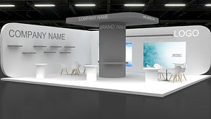 3d Model Booth 3D
