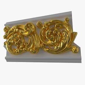 3D 3d Pattern Work For Plasterboard 3D model-DF03 model