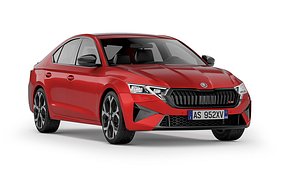 3D Skoda Octavia RS 2025 model