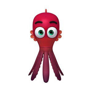 Octopus Cartoon model