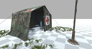 Military field holpital model