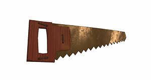 Cartoon Saw 3D model