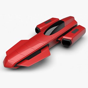 Racing Spaceship Antares 3D model