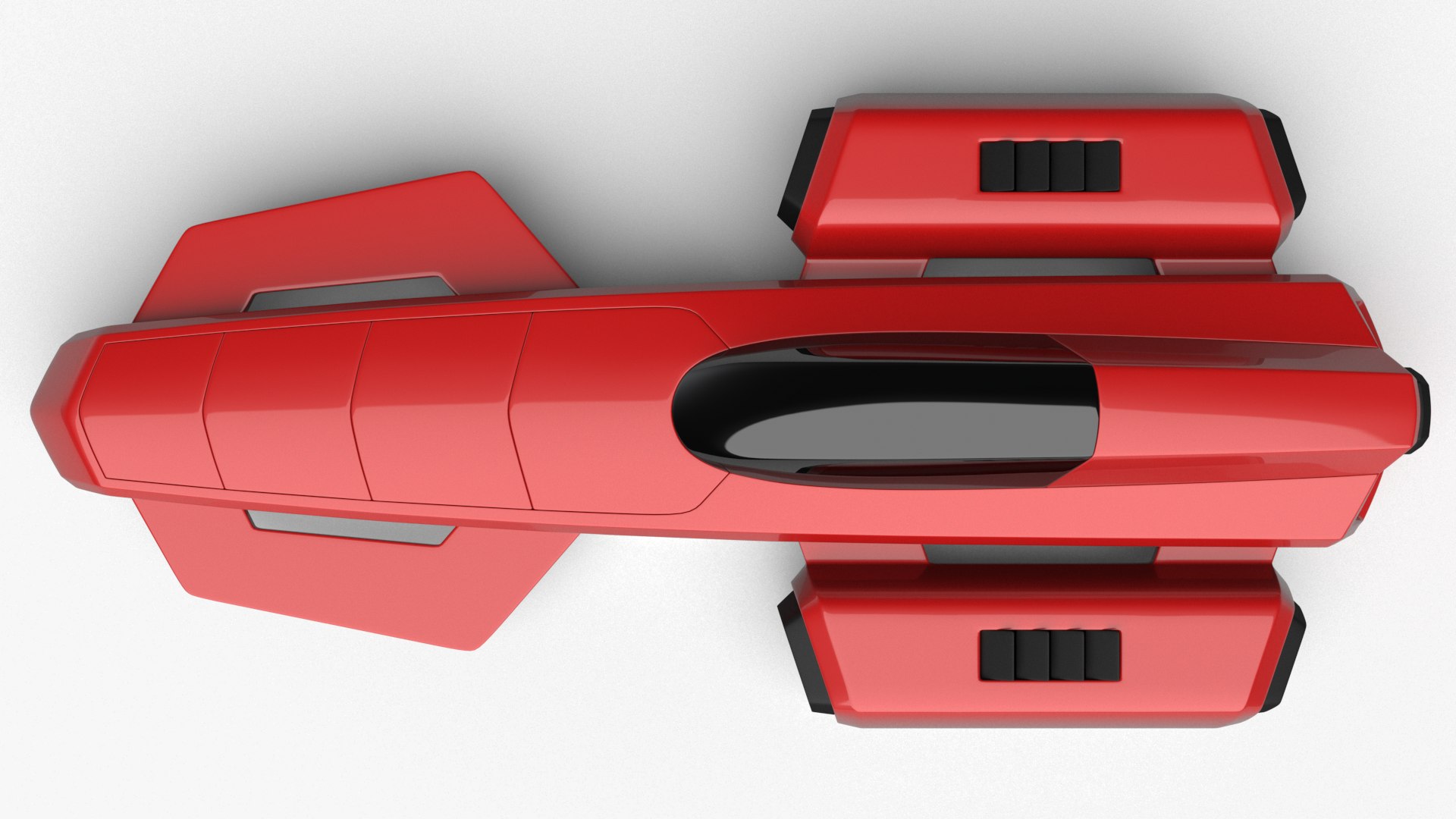 Racing Spaceship Antares 3D Model - TurboSquid 2096289