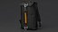 Sac à dos de voyage Parachute Pack noir