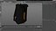 Sac à dos de voyage Parachute Pack noir