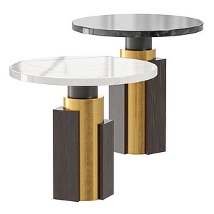 Roundmarblecoffeetable 3D model