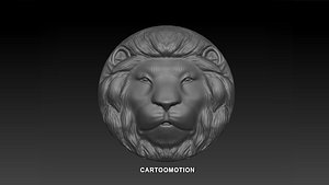 Lion Head flat shape cnc