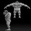 Базовая сетка орков 3D модель