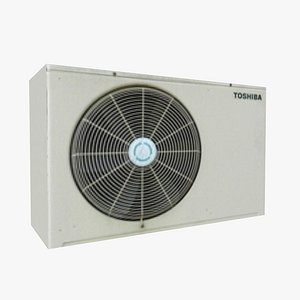 Low poly air conditioner