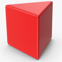 Red Shape Triangle