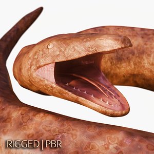 Titanoboa - Snake 3D model