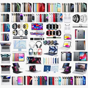 Apple Electronics Collection Ultra 3D model