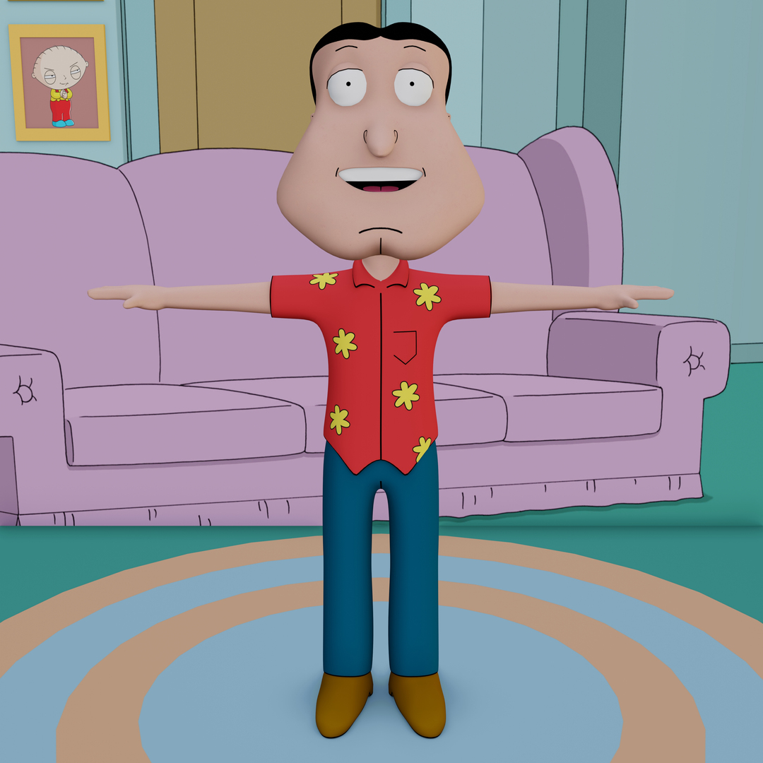 3D Model Family Guy Collection - Rigged - TurboSquid 1804358