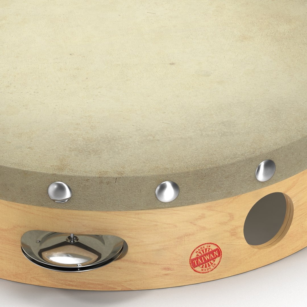 3d orchestral tambourine https://p.turbosquid.com/ts-thumb/aS/ZPeIFQ/KxprmUg1/orchestraltambourine3dmodel07/jpg/1453546305/1920x1080/fit_q87/e7968249c3c3312e5c7b20d26caade3309d37f3a/orchestraltambourine3dmodel07.jpg