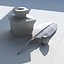 ink feather 3D model