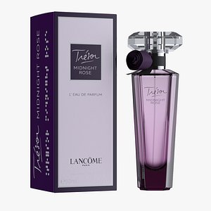 3D model Lancome Midnight Rose Perfume With Box