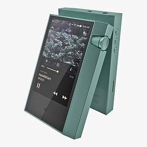 Portable Music Player Astell and Kern AK70 3D Model
