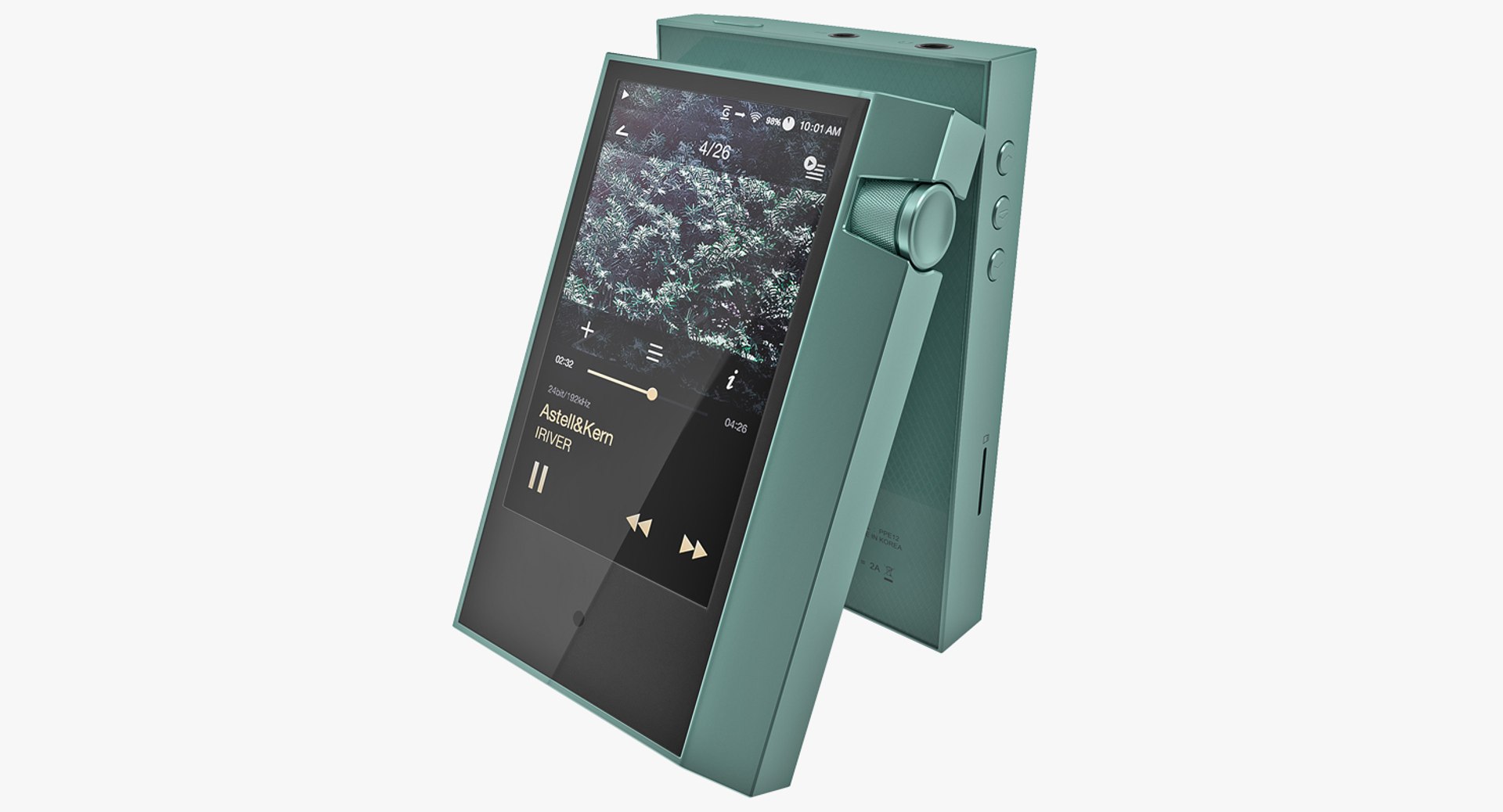 Portable Music Player Astell and Kern AK70 3D Model 3D model preview