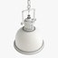 loft frosted glass lamp 3D model