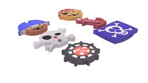 Pirate Erasers