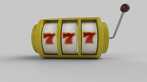 slot machine 3D model