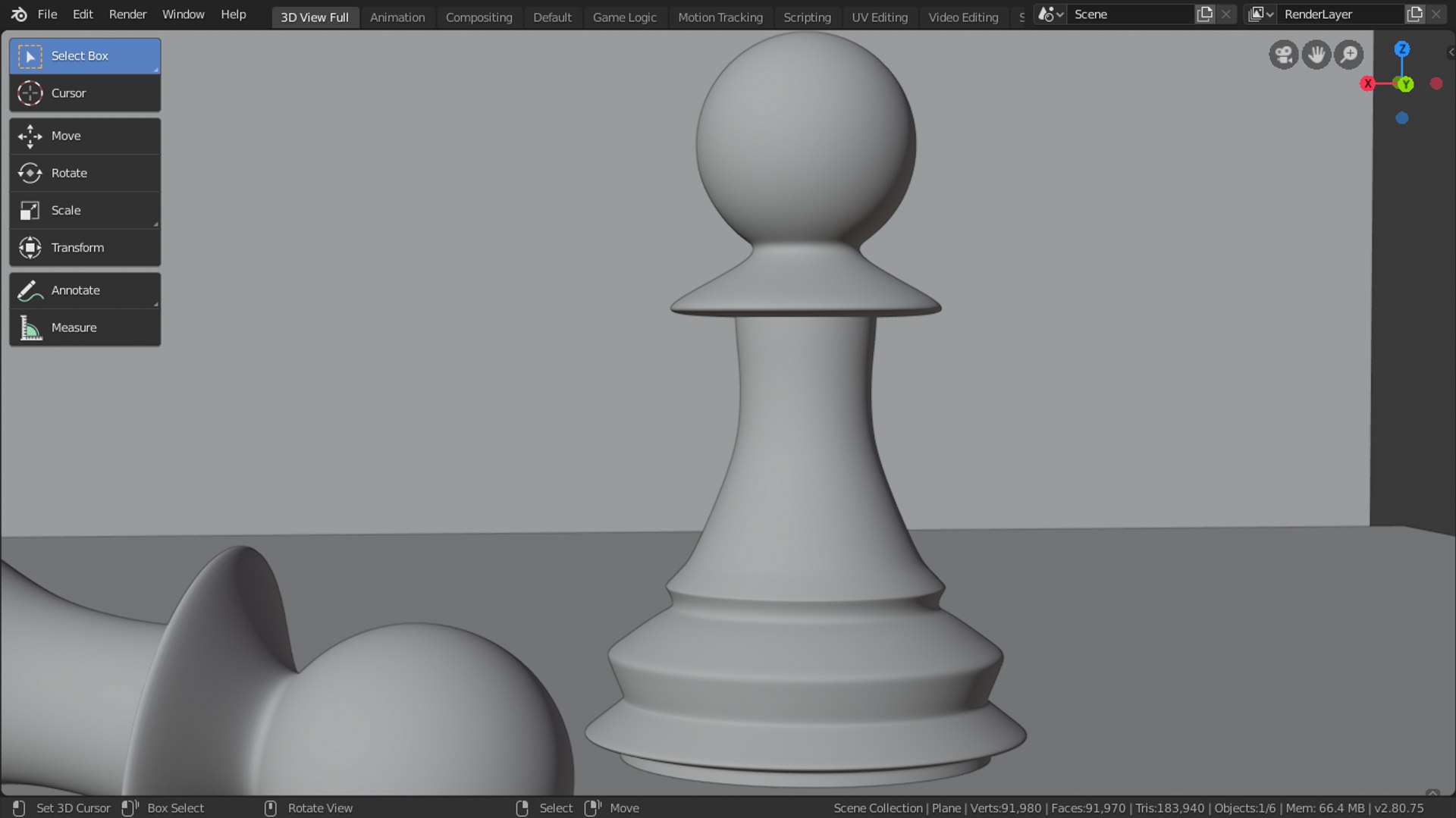 Chess Pawn 3D Model - TurboSquid 1471091