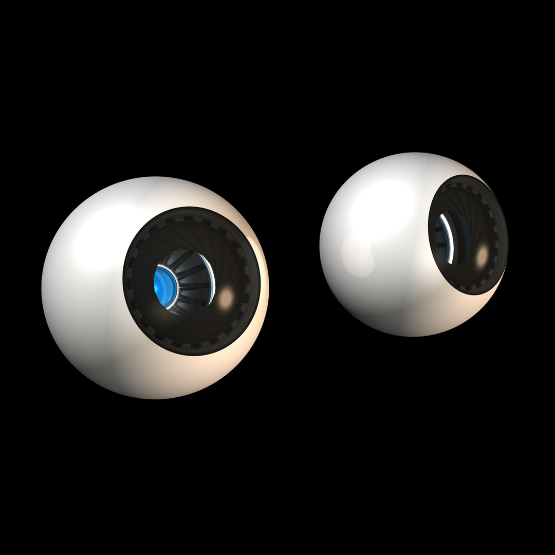 3d xpresso robotic eyes